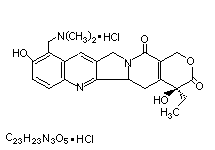 Molecular Structure of Topotecan (HCl)