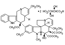 Molecular Structure of Vinorelbine (Tartrate)