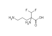 Molecular Structure of Eflornithine