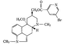 Molecular Structure of Nicergoline