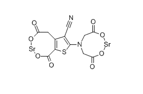 Molecular Structure of STRONTIUM RANELATE