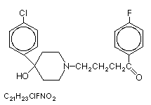 Molecular Structure of Haloperidol