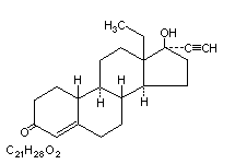 Molecular Structure of Levonorgestrel