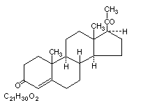 Molecular Structure of Progesterone